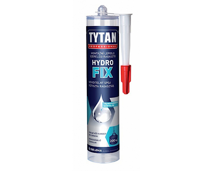 Szerelési ragasztó Hydro Fix 310ml Tytan